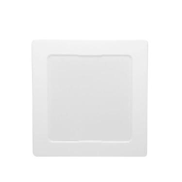 Imagem de Kit 4 Painel LED 12W LYS Quadrado Embutir - Taschibra, Luz Fria 6500K