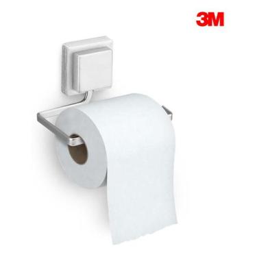 Imagem de Suporte Papel higiênico piatina Cromo Fosco Arthi 3M 3347