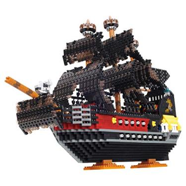 Imagem de nanoblock - Pirate Ship DX, Pirates, nanoblock Advanced Hobby Series Building Kit