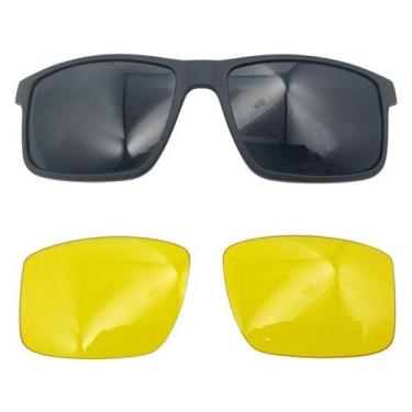 Imagem de Clipon do Swap 5 6127 Mormaii 2 Pares de Lentes 1 Polarizada, Cinza po