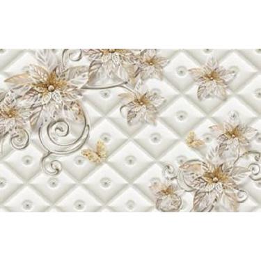 Imagem de Adesivo Cabeceira de Cama Capitonê Rolo Papel de Parede Autocolante  1