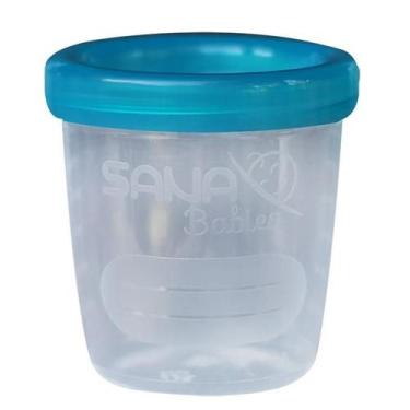 Imagem de Kit Pote para Armazenar Leite Materno 4 Un - Sana Babie - Sana Babies