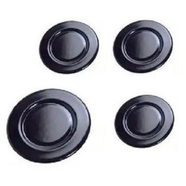 Imagem de Kit 4 Tampa Espalhador Fogão Brastemp Bf050bbuna Original