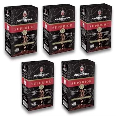 Imagem de Kit 5 Pacotes de Café Odebrecht Torrado e Moido Superior Arábica Especial 500g - 5 x 500g
