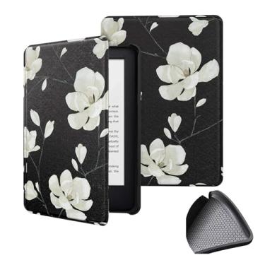 Imagem de GUKSRASO Capa para 7" Kindle Paperwhite 12th Generation 2024 & Kindle Colorsoft Signature Edition 2024, PU e TPU Soft Tampa Traseira Tampa de Casca Protetora com Despertar/sono Automático