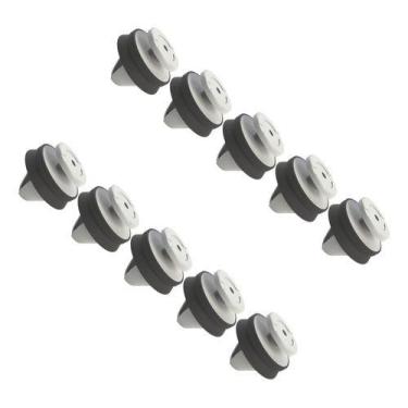 Imagem de Kit 10 Grampo Presilha Acabamento Banco Traseiro  Citroen - Plast Car