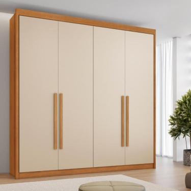 Imagem de Guarda Roupa Casal 4 Portas Conquista Móveis