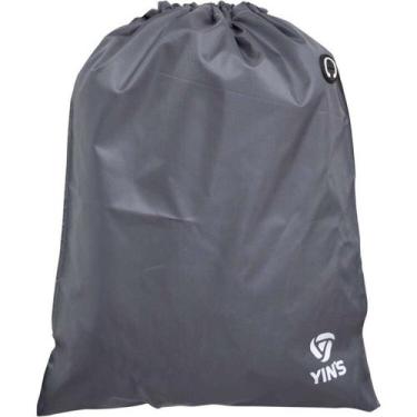 Imagem de Sacola Yins Ecobag Esportiva em Poliéster P Fone - Cinza - YIN'S