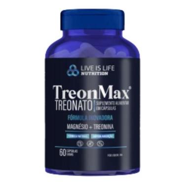 Imagem de Treonmax Magnesio Treonato 500 Mg 60 Capsula Puro - NoBrand