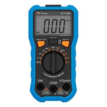 Imagem de Multimetro Digital True Rms Et-1110b