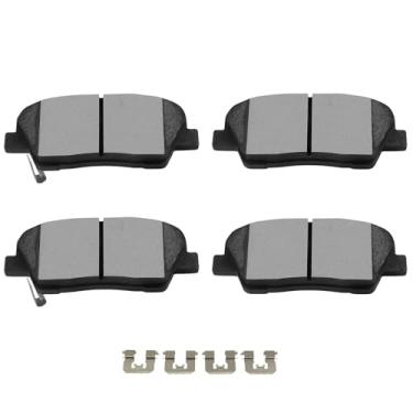 Imagem de SCITOO D1284 Conjuntos de pastilhas de freio de cerâmica traseiras com ferragens adequadas para Hyundai para Entourage/Equus/Para Genesis/Para Genesis Coupe, Para Kia Para Borrego/Para K900 / Para