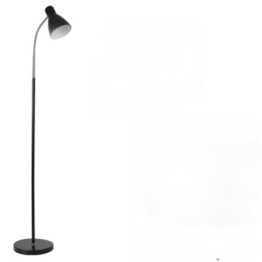 Imagem de Luminária Abajur Chão Piso Led Iluminação Moderna Flexível 1,65M(Preto)