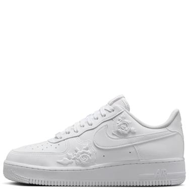 Imagem de Nike Air Force 1 Low feminino, Branco/branco-preto e rosa, 39