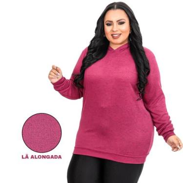 Imagem de Kit 2 Blusas Feminina Plus Size Segunda Pele Outono e Inverno Tam Únic
