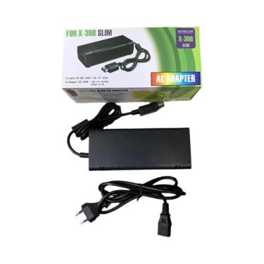 Imagem de XBox 360 X-360 S Slim Fonte De Alimentação Adaptador AC Carregador 220