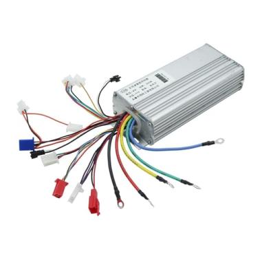 Imagem de UGPLM Kit Controlador de Bicicleta Controle de Motor Substituição Estável Versátil Compatibilidade Suprimentos para Bicicleta para Veículo Elétrico 1500W, 18.5 X 8.6 X 4.3 Cm