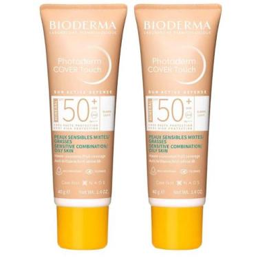 Imagem de Bioderma Photoderm Cover Touch Kit com 2 Unidades  Protetor Solar Faci
