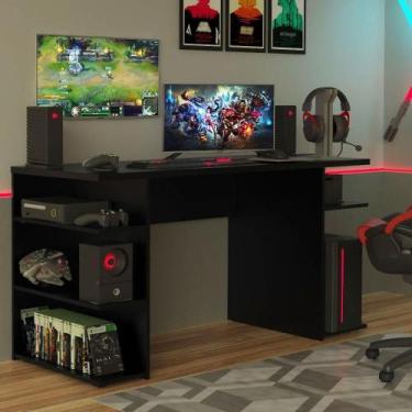 Imagem de Mesa Para Gamer Madesa 9409 - Preto