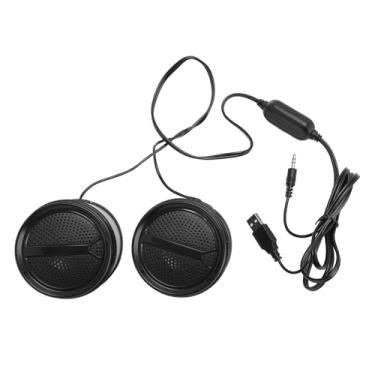 Imagem de Jectse Alto-falante Avançado PC Bass, USB Wired Computer Speaker,HIFI Sound Small Desktop Speaker para Laptop Com Controle de Volume, 3,5mm Conexão Versátil Conectividade (Não luminoso)