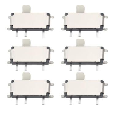 Imagem de Micro Traders Interruptor deslizante miniatura 50x 7 pinos SPDT MSK-12C02 SMD adequado para tablet MP3 MP4