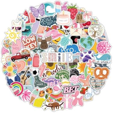 Imagem de 100 Pack Fun Cute Stickers for Water Bottles Laptops Computers and Phone Cases, Back to School Waterproof Vinyl Stickers for Teens, Kids, Adults, Cool Decals for Girls and Boys (Variety)
