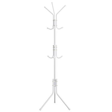 Imagem de Cabideiro Mancebo Roupa Bolsa Chapeu Toalha Arara 9 Ganchos Quarto Sala Closet Casa Multiuso Organizaçao Pratico Resistente