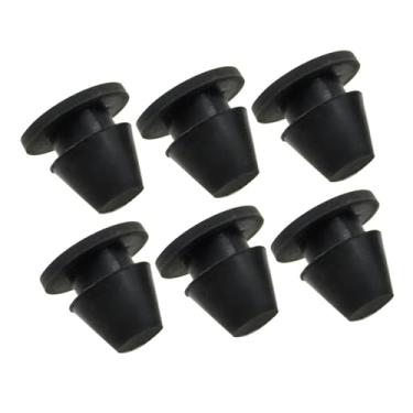 Imagem de Generic 6 peças de tampas laterais, ilhós, juntas, espaçadores, alto desempenho, substitui ilhós de borracha, arruelas para Road Glide Street, de 2008 até Agora