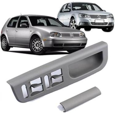 Imagem de Puxador Porta Dianteira Esquerda Golf Bora Passat Cor Cinza - HD