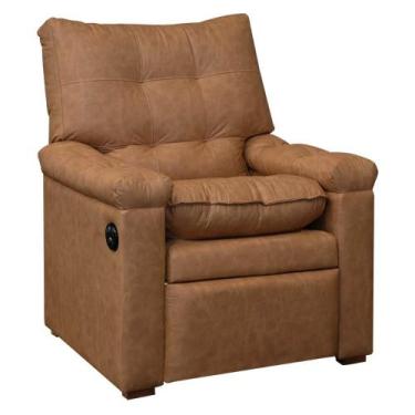 Imagem de Poltrona do Papai Reclinável com Massagem Imperador material sintético