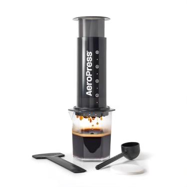 Imagem de AeroPress Original XL prensa de café, prensa francesa grande multifuncional, cafeteira manual estilo espresso e pour-over, preparo em 2 minutos, cafeteira portátil para viagem e acampamento