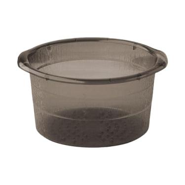 Imagem de KiBcsLic Bacia para banho de pés, banheira de imersão com alças, versátil, leve, portátil para tratamento de para adultos, Preto