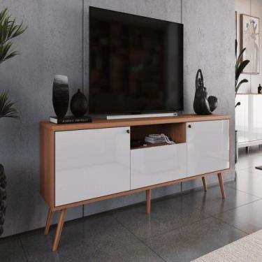 Imagem de Rack Toronto jequitiba/off white new - Mais de Casa