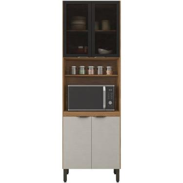 Imagem de Paneleiro 2 Portas Vidro 70cm 94551 Amendola Nude Prime Tx Demobile