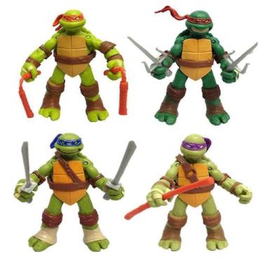 Imagem de Figura Toy Ninja Turtle Raphael 12 cm de altura 0,35 kg 4 unidades/lot
