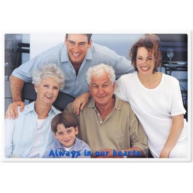 Imagem de Telha fotográfica comemorativa cerâmica Bethel Waterproof 7cm