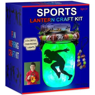 Imagem de Kit de artesanato de luz noturna esportiva NUMI'SMILE para meninos de 