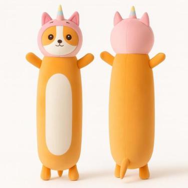 Imagem de Peluche de Juguete HAIJUNYA 91 cm Almohada de Cuerpo con Perro Unicorn