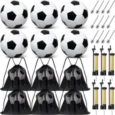 Imagem de Operação de bola de futebol: Natal vazio, tamanho 4 x 6 com bomba - ya