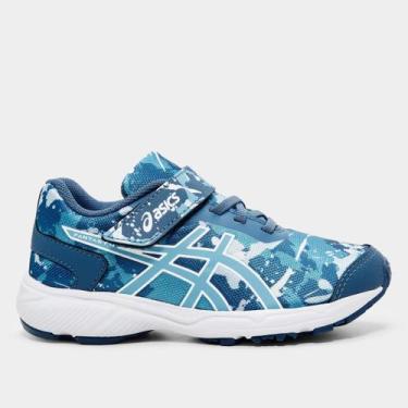 Imagem de Tênis Infantil Asics Fantasy 4 Ps, Azul claro, 26
