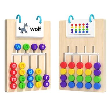 Imagem de Mibcocny Jogos cerebrais 2 em 1 para idosos, produtos de Alzheimer para idosos, atividades de demência para idosos, jogos de memória combinando para adultos, artesanato de tabuleiro de quebra-cabeça