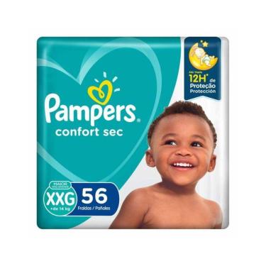 Imagem de Fralda Pampers Confort Bag Xxg - 56 Unidades