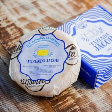 Imagem de Fazenda Jacob Queijo da Canastra Tradicional Artesanal, Merendeiro, 350g, Produzido em São Roque de Minas, Queijo Premium com Leite Cru