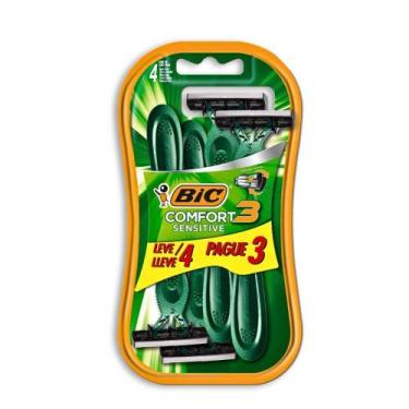 Imagem de Ap Barbear Bic Comfort 3 Sensitive 1x4