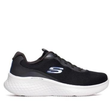 Imagem de Tênis Masculino Skechers Lite Pro Ledger Preto/Azul-Masculino