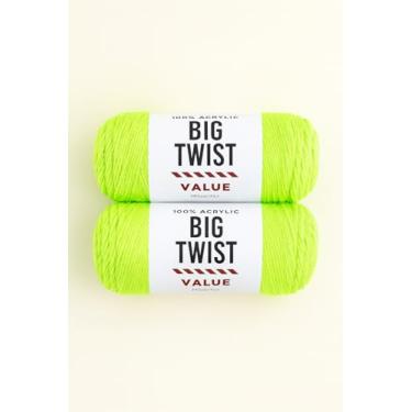 Imagem de Pacote com 2 fios Big Twist Value - Slime 100% acrílico, novelos de 170 g (380 m cada)
