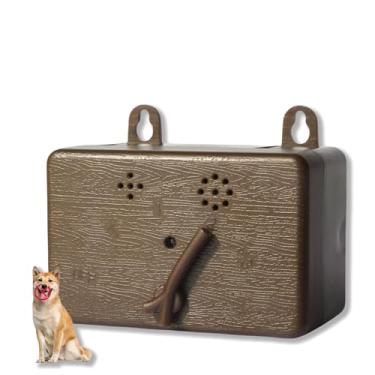 Imagem de Gheecry Dispositivos antilatido para cães, dispositivos de dissuasão de latidos de cães, alcance de 1,5 m, caixa ultrassônica para parar de latir, 3 modos, silenciador de latido seguro para cães