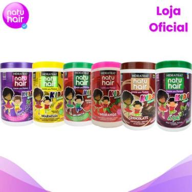 Imagem de Kit Frutas Tropicais Kids Creme para Pentear - Natuhair Cosméticos