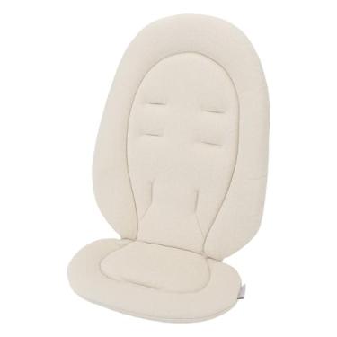 Imagem de RiToEasysports Almofada de Assento, Conforto Antiderrapante Inferior Lavável Removível Almofada de Assento de Carrinho de bebê para Transporte (Bege)