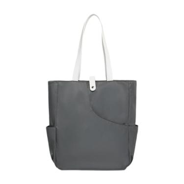 Imagem de Zxpjkyu Bolsa para Raquete de Pickleball, Bolsa de Ombro, Bolsa para Guardar Raquetes de Esportes Ao Ar Livre, Bolsa para Equipamentos de Raquete, Academia, M, Cinza