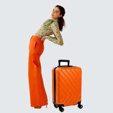 Imagem de Mala de viagem bordo pequena bariloche, Laranja